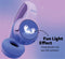 Fresh 'n Rebel Code Junior - Draadloze Koptelefoon - Buddy Beats LED-effect - Blauw Paars