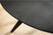 Eettafel Jari Rond 130 cm - zwart | BY-OLAF