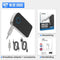 Strex Bluetooth Receiver - BT 5.4 - 3.5MM AUX - Handsfree Bellen - Kraakhelder Geluid - Zwart Zilver