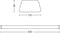 Philips Projectline W12L57 - LED Lijnverlichting 2200lm 2700K - Wit