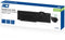 ACT AC5475 - Bekabeld Toetsenbord - Smartcard Reader - Zwart