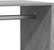 vidaXL - Kledingkast - 77x48x102 - cm - bewerkt - hout - sonoma - eikenkleurig