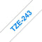 TZ-243 18mm - blue on white - laminated(8m)