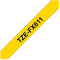 TZ-FX611 6mm - black on yellow - flexible (8m)