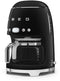 SMEG DCF02BLEU - Filterkoffiemachine - 10 koppen - Warmhoudfunctie - Zwart
