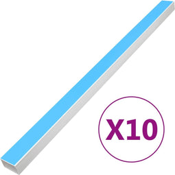 vidaXL - Kabelgoot - zelfklevend - 60x60 - mm - 10 - m - PVC