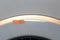 Brilliant Slimline - Plafondventilator - LED 40W Dimbaar 3000K-6500K - Zwart met Goudenrand