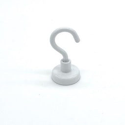 Klika - Plafondmagneet met haak wit 16mm 1,5 kg - 90 stuks