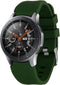 iMoshion Bandje Geschikt voor Samsung Gear S3 Frontier / Gear S3 Classic / Galaxy Watch (46mm) - iMoshion Siliconen bandje - Groen