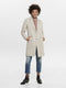 ONLY ONLCARRIE MEL COAT OTW NOOS - Dames Jas - Omkeerbaar - Katoen/Polyester - Etherea Melange