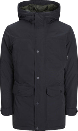 JACK&JONES JUNIOR - JJWINNER PARKA NO FUR JNR - Jongens Jas - Maat 164