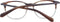 Ted Baker TB8219 52102 bril zonder sterke - Heren - Bruin