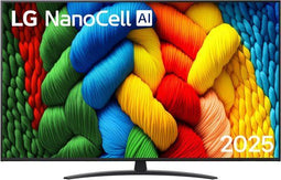 LG NanoCell AI 65NANO81A6A - 65" 4K Ultra HD Smart TV - Wifi - Zwart