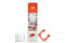 Clug Hybrid Fiets Clip voor de muur - Wit/Oranje