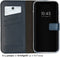 Selencia iPhone 14 - Echt Lederen Bookcase - 3 Pashouders - Blauw