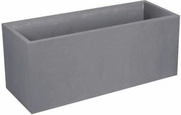 Bloempot EDA Grijs Plastic Rechthoekig 99,5 x 39 x 43 cm