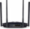 Mercusys MR70X - Router - Wi-Fi 6 - 1800 Mbit/s - Zwart Wit