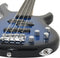 vidaXL - Basgitaar - voor - beginners - elektrisch - met - tas - 4/4 - 46