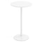 Coast Bistrotafel 2-in-1 - Verstelbare Bartafel en Salontafel Ø60 cm - Wit