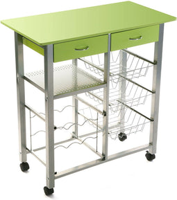 Groentetrolley Versa Groen PVC 40 x 82 x 76 cm