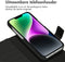 Accezz Hoesje Geschikt voor iPhone 14 Hoesje Met Pasjeshouder - Accezz Premium Leather 2 in 1 Wallet Bookcase - Zwart