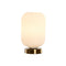 Home ESPRIT - Bureaulamp - 50 W E27 - Wit Gouden - 14 x 14 x 23 cm