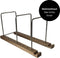 Urbn State - LP opbergsysteem - premium platenrek - ruimte voor 70 platen - lichte finish
