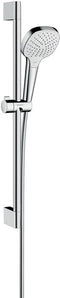 Hansgrohe Croma Select E Vario - Doucheset 3 straalsoorten - Wit/chroom