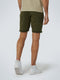 No Excess - Denim Short - 5-pocket styling met stretch - Donker Groen