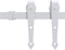 vidaXL - Schuifdeur - met - beslag - 80x210 - cm - massief - grenenhout