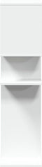 vidaXL - Kamerscherm - / - boekenkast - 92x29x112 - cm - bewerkt - hout - wit