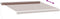 vidaXL - Luifel - handmatig - uittrekbaar - met - LED - 450x350 - cm - bruin