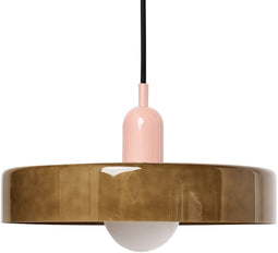 PAALA - Hanglamp - Olijfgroen - Glas