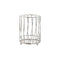 Bestekmand Home ESPRIT Zilverkleurig Metaal 11.5 x 11.5 x 15.5 cm