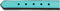 Dog collar Gloria Padded Turquoise 40 cm (40 x 2 cm)