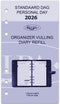 Kalpa 170 x 95 mm Personal Diary Vulling 1 Dag per Pagina NL EN 2026