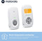 Motorola Nursery AM24 - Audio Babyfoon - DECT Technologie - Tot 300 Meter Bereik - Twee-Weg Communicatie - Wit