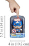 Marvel Mighty Muggs - Actiefiguur Captain America - Druk-en-draaimechanisme - Kleur: Captain America