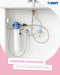 AQA drink Pure 2.0 waterfilterkraan met ZINC + MP200 filter
