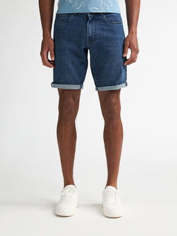 Petrol Industries Denim Shorts Heren - Regular Fit - Dark Faded - M