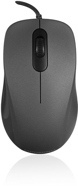 MODECOM MC-M10S - Draadloze optische muis - Ultra-silent microswitches - Zwart