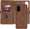 iMoshion Hoesje Geschikt voor Samsung Galaxy S20 Hoesje Met Pasjeshouder - iMoshion 2-in-1 Wallet Bookcase - Bruin