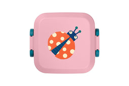 Amuse Rikko Lunchbox Animal Parade Poppy Flamingo / Ladybug Valley