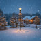 Koopman Verlichte boom - 300 cm - 550 LED - warm wit - binnen & buiten