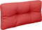vidaXL Bankkussen pallet 70x40x10 cm rood