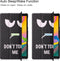 3-Vouw sleepcover hoes - Geschikt voor Samsung Galaxy Tab S5e 10.5 inch- Don't Touch