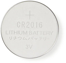 Nedis BALCR20165BL - Knoopcelbatterij - Duurzaam lithium - Zilver