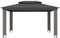 vidaXL - Prieel - met - dubbel - dak - 3,94x2,96 - m - staal - antracietkleurig