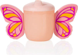 Bitten Butterfly pink drinkbeker met anti lek