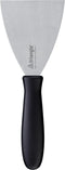 Triangle Veelzijdige bakspatel - RVS lemmet 8 cm - Ergonomisch handvat - Zwart